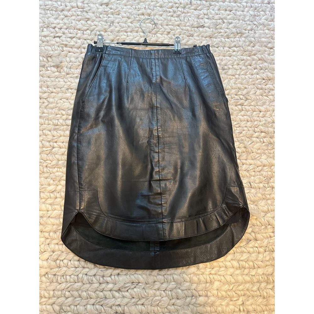 Bruuns Bazaar Leather skirt Size S (EU 36) - danish designer